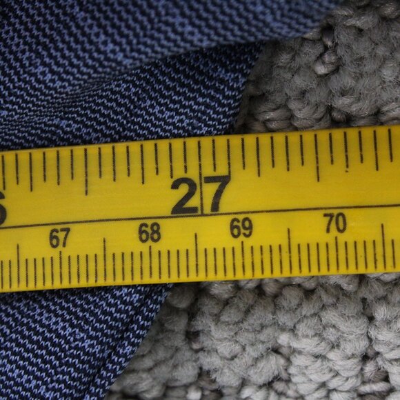 HUDSON RIVER HERITAGE CLASSICS Polo Shirt Men 2XL Navy Blue Striped Short Sleeve - Picture 8 of 9